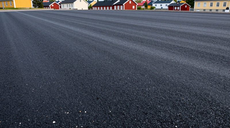 Asfalt för tung belastning